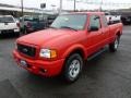 Bright Red - Ranger Edge SuperCab 4x4 Photo No. 3
