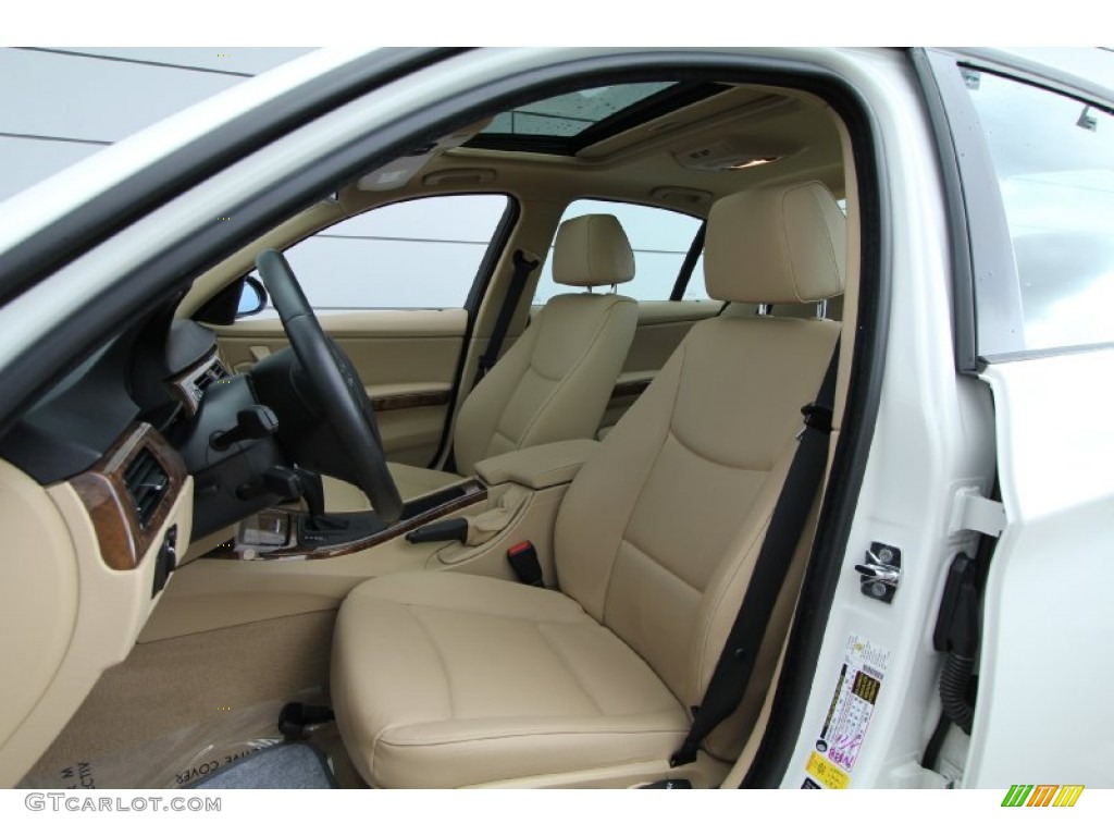 Beige Interior 2008 BMW 3 Series 328xi Sedan Photo #59598093