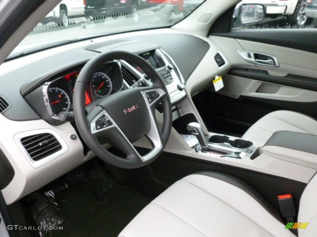 Light Titanium Interior 2012 GMC Terrain SLT AWD Photo #59598099