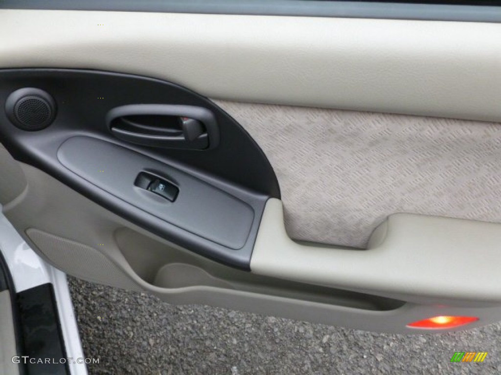 2006 Elantra GLS Sedan - Nordic White / Beige photo #11