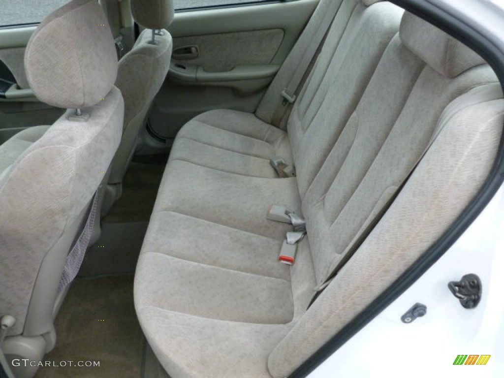 2006 Elantra GLS Sedan - Nordic White / Beige photo #13