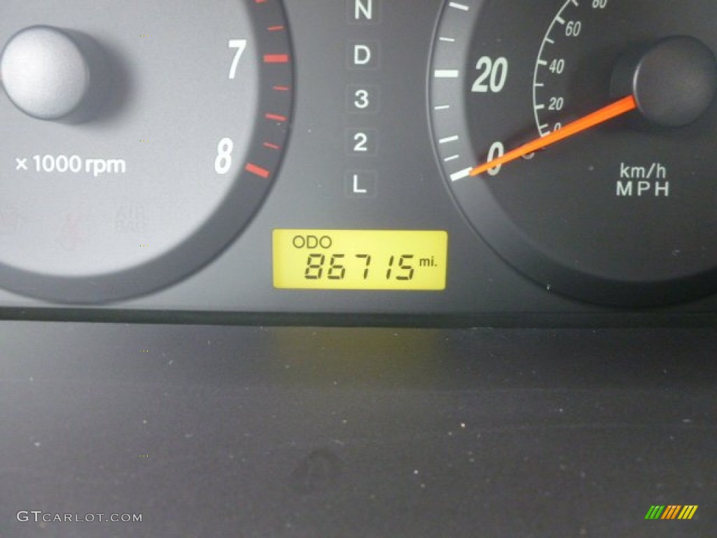 2006 Elantra GLS Sedan - Nordic White / Beige photo #20