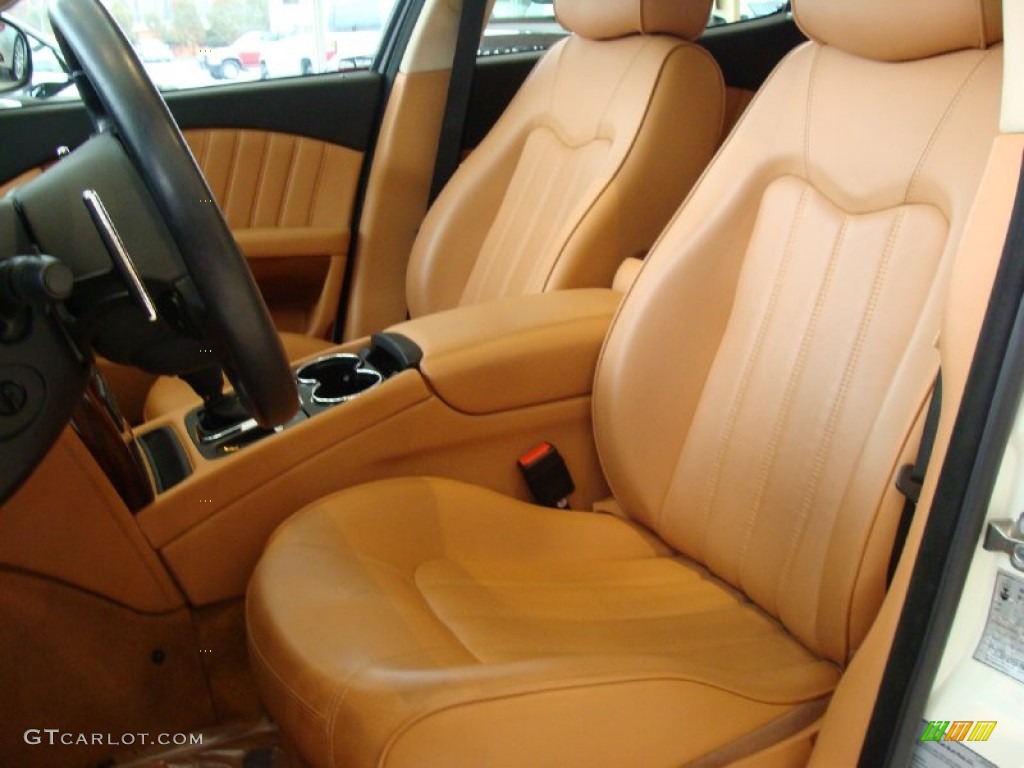 Cuoio Interior 2009 Maserati Quattroporte Standard Quattroporte Model Photo #59598354