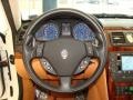 2009 Maserati Quattroporte Cuoio Interior Steering Wheel Photo