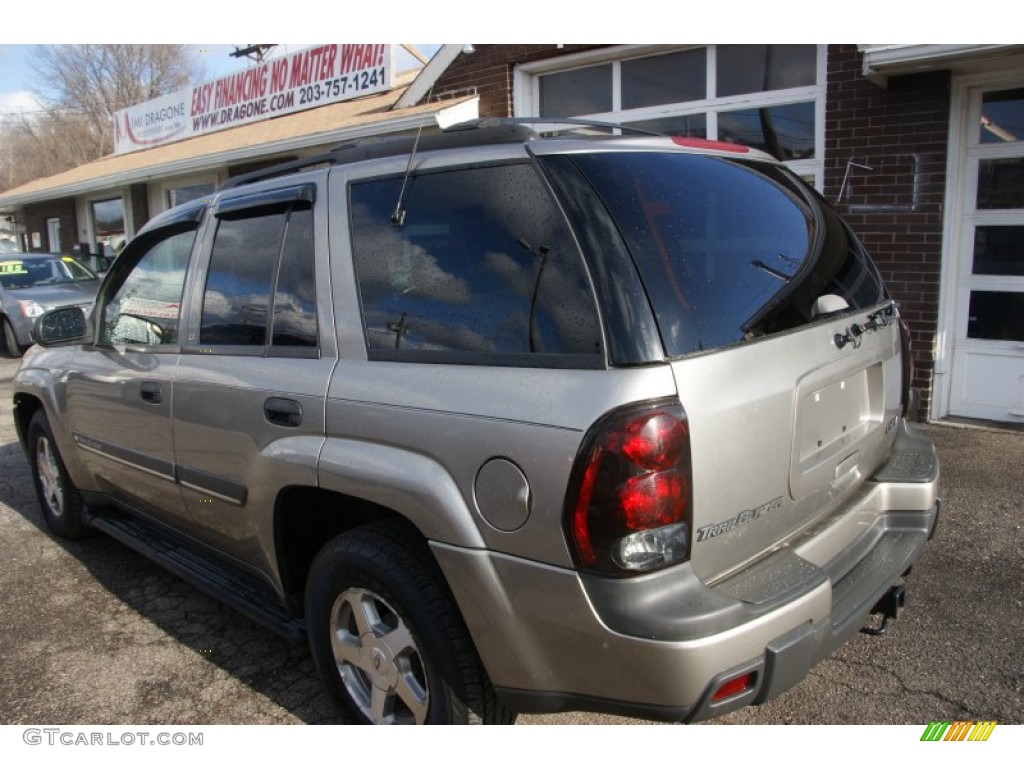 2002 TrailBlazer LT 4x4 - Sandalwood Metallic / Dark Pewter photo #8