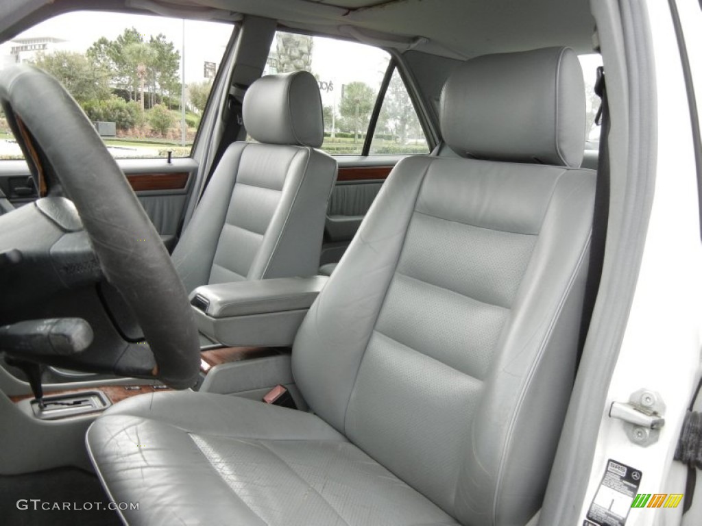 Grey Interior 1994 Mercedes-Benz E 320 Sedan Photo #59598865