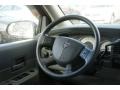 2004 Dodge Durango Khaki Interior Steering Wheel Photo