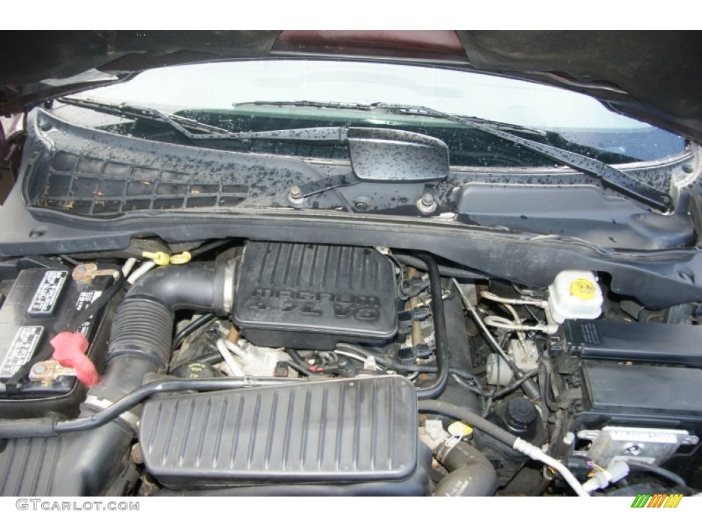 2004 Dodge Durango SLT 4x4 4.7 Liter SOHC 16-Valve Magnum V8 Engine Photo #59599122