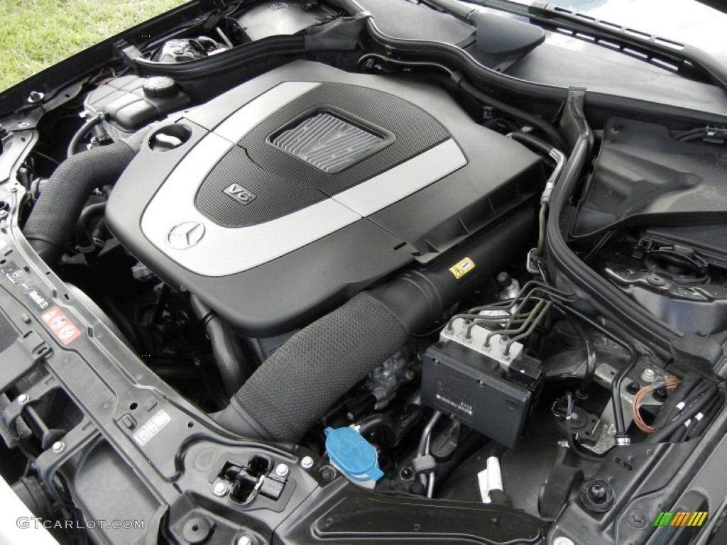 2008 Mercedes-Benz CLK 350 Cabriolet 3.5 Liter DOHC 24-Valve VVT V6 Engine Photo #59599689