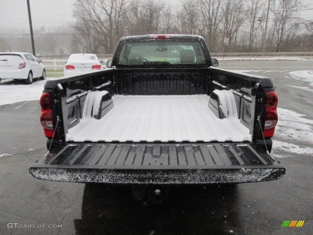 2004 Silverado 1500 Z71 Regular Cab 4x4 - Black / Tan photo #9