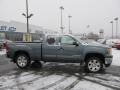 2008 Stealth Gray Metallic GMC Sierra 1500 SLE Extended Cab 4x4  photo #2