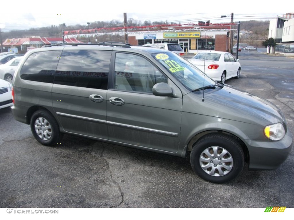 2004 Sedona LX - Sage Green / Beige photo #3