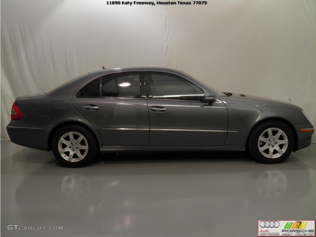 2008 E 320 BlueTEC Sedan - Flint Grey Metallic / Ash photo #6