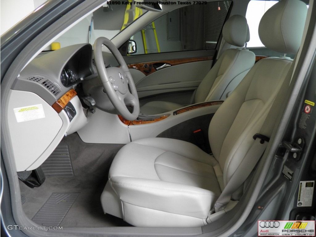 2008 E 320 BlueTEC Sedan - Flint Grey Metallic / Ash photo #7