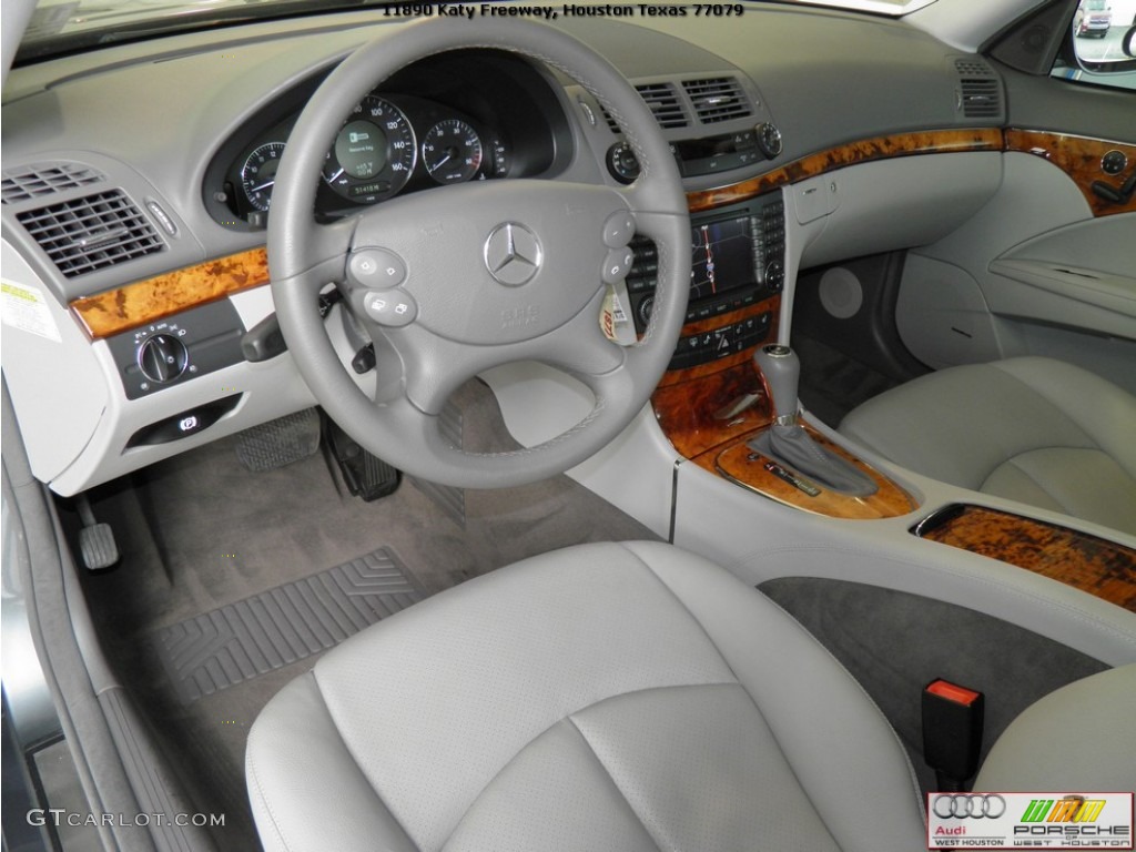 2008 E 320 BlueTEC Sedan - Flint Grey Metallic / Ash photo #8