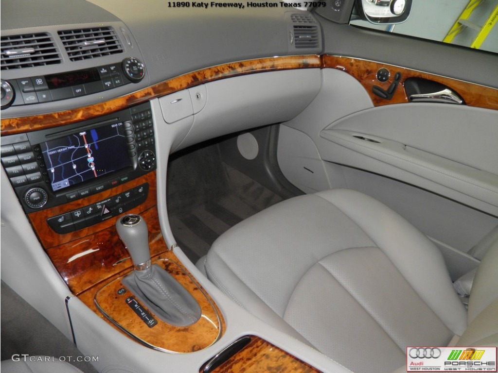 2008 E 320 BlueTEC Sedan - Flint Grey Metallic / Ash photo #9