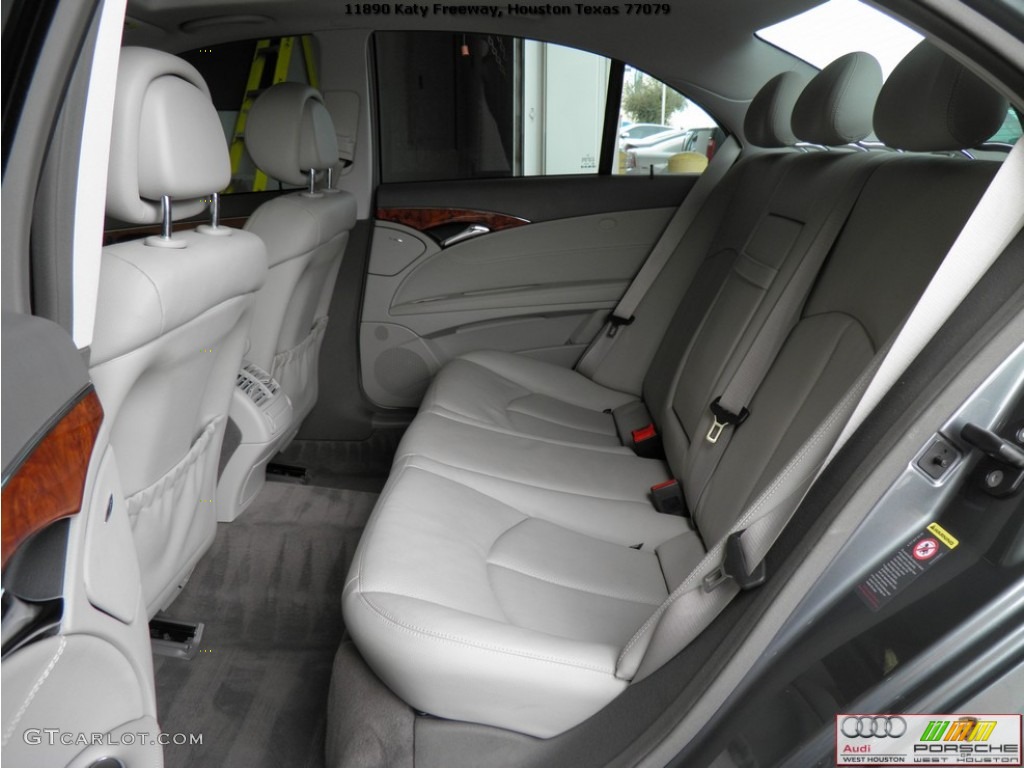 2008 E 320 BlueTEC Sedan - Flint Grey Metallic / Ash photo #14