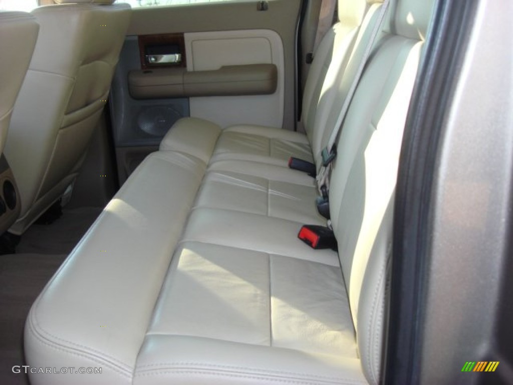 2004 F150 Lariat SuperCrew 4x4 - Arizona Beige Metallic / Tan photo #9