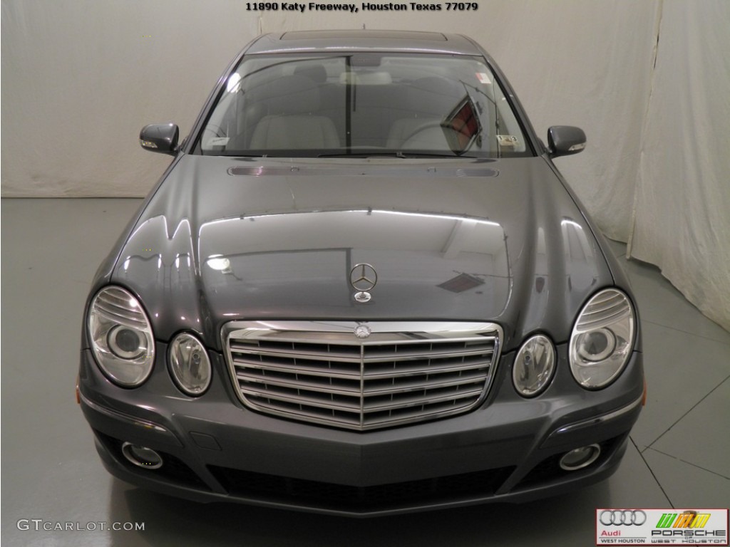 2008 E 320 BlueTEC Sedan - Flint Grey Metallic / Ash photo #20