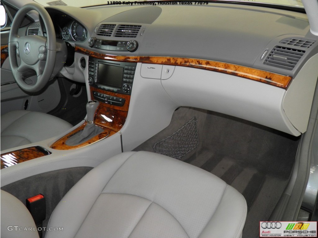2008 E 320 BlueTEC Sedan - Flint Grey Metallic / Ash photo #26