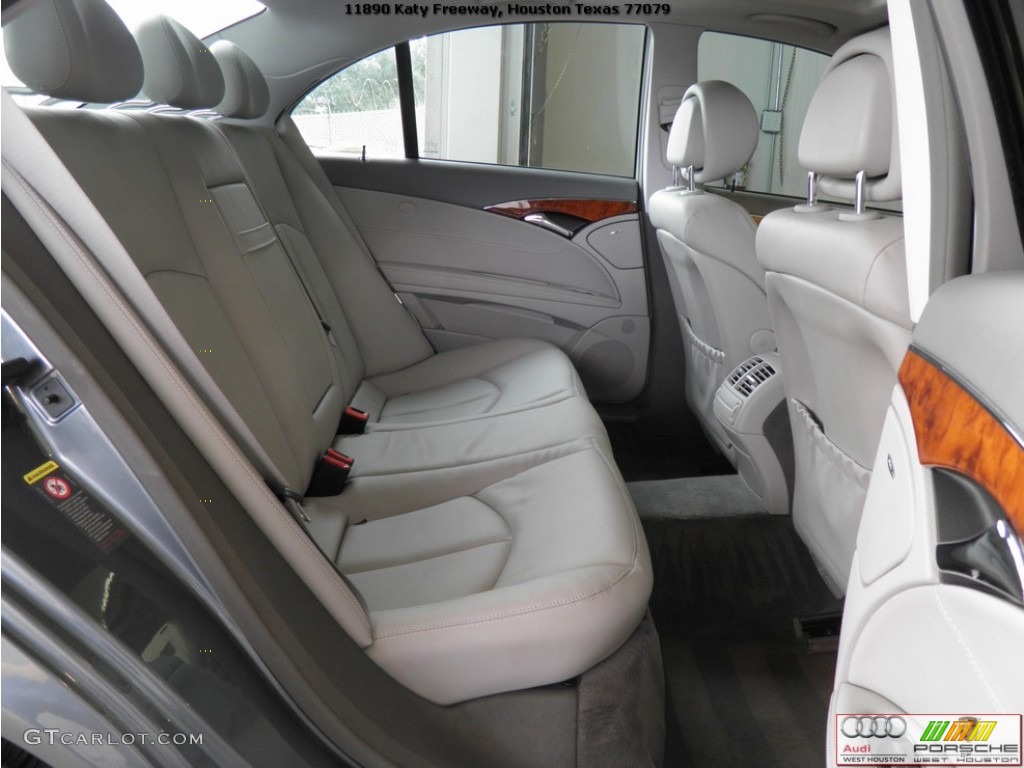 2008 E 320 BlueTEC Sedan - Flint Grey Metallic / Ash photo #27