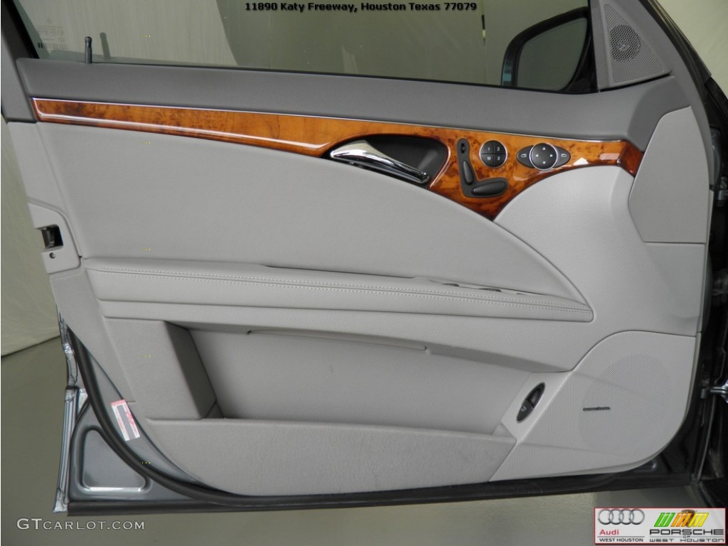 2008 E 320 BlueTEC Sedan - Flint Grey Metallic / Ash photo #28