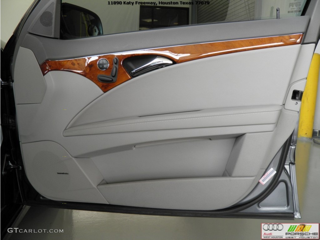 2008 E 320 BlueTEC Sedan - Flint Grey Metallic / Ash photo #31