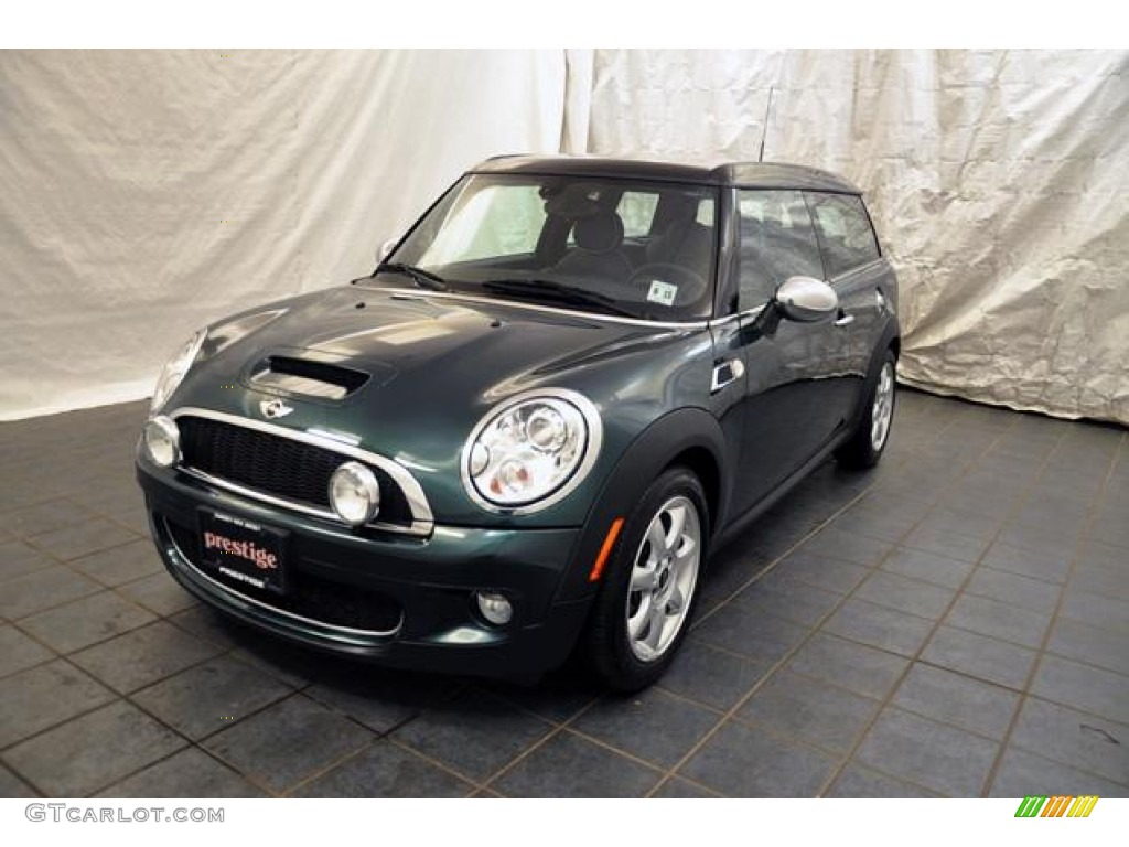 2010 Cooper S Clubman - British Racing Green Metallic / Lounge Carbon Black Leather photo #1