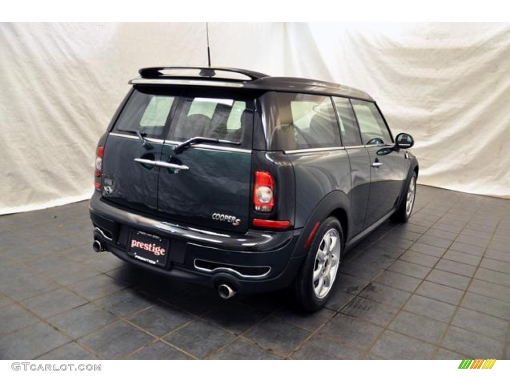 2010 Cooper S Clubman - British Racing Green Metallic / Lounge Carbon Black Leather photo #3