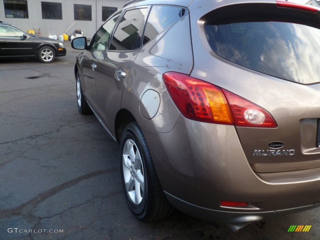 2009 Murano SL AWD - Tinted Bronze Metallic / Beige photo #3