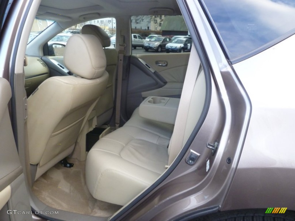 2009 Murano SL AWD - Tinted Bronze Metallic / Beige photo #9