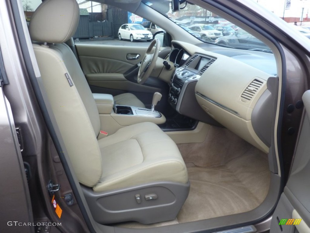 2009 Murano SL AWD - Tinted Bronze Metallic / Beige photo #12