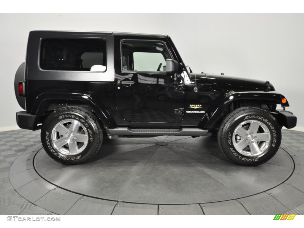 Black 2009 Jeep Wrangler Sahara 4x4 Exterior Photo #59602137