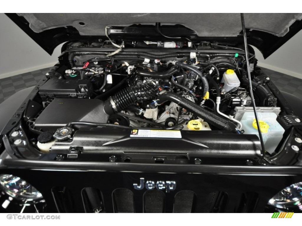 2009 Jeep Wrangler Sahara 4x4 3.8 Liter OHV 12-Valve V6 Engine Photo #59602164