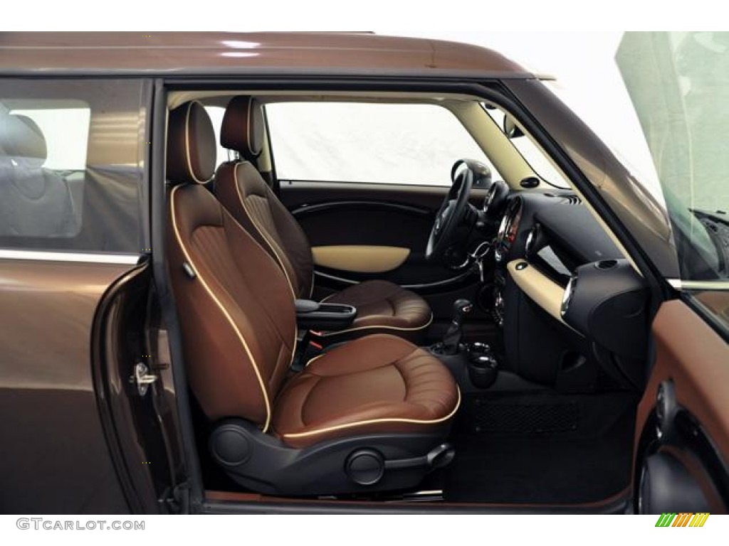 Hot Chocolate Lounge Leather Interior 2011 Mini Cooper S Clubman Photo #59602296