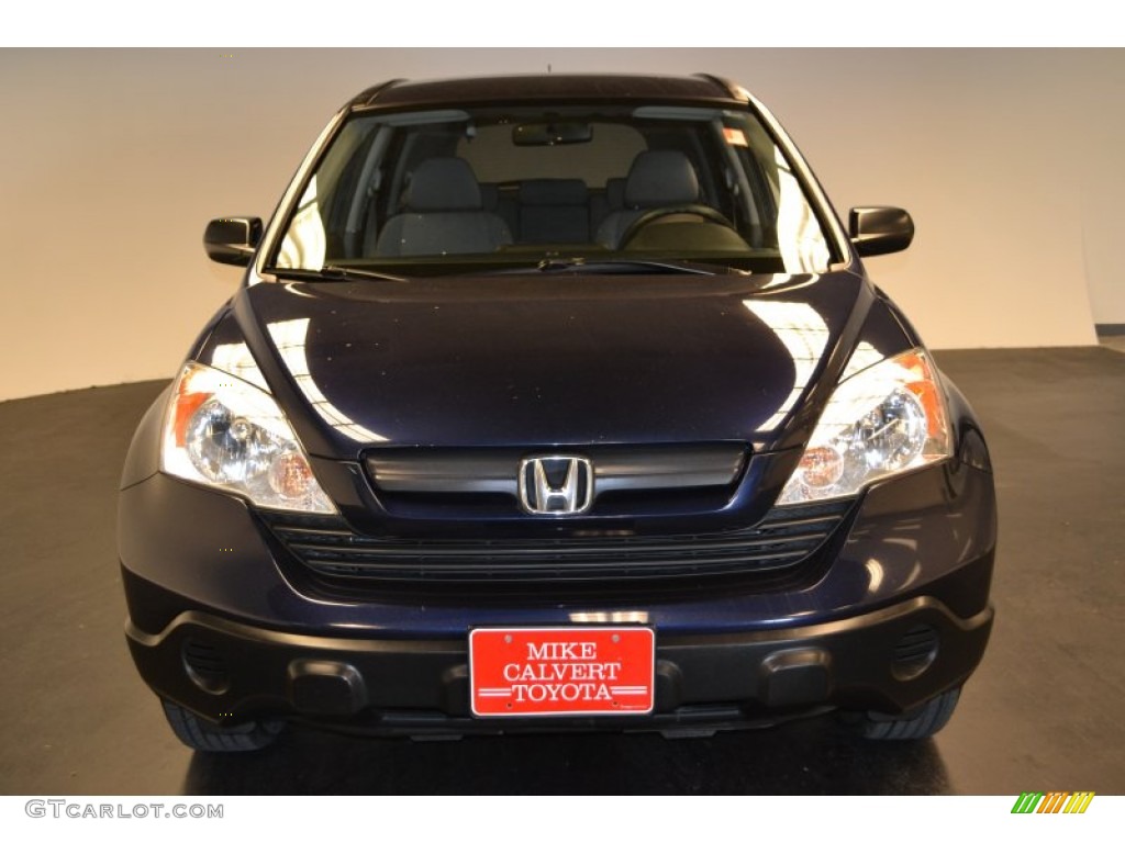 2008 CR-V LX - Royal Blue Pearl / Gray photo #2