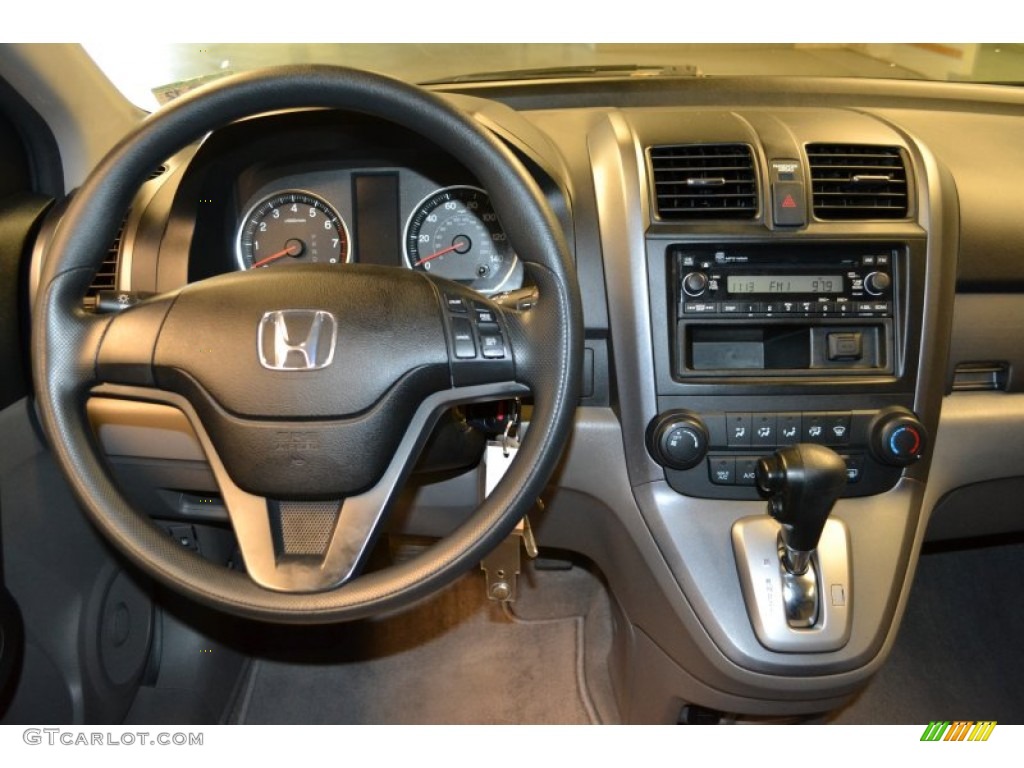 2008 Honda CR-V LX Gray Dashboard Photo #59602599
