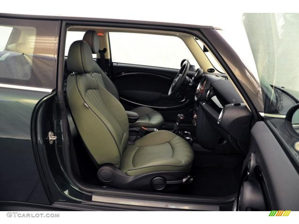 Carbon Black Lounge Leather Interior 2011 Mini Cooper S Hardtop Photo #59602881