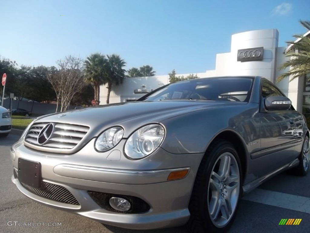 2005 CL 55 AMG - Pewter Metallic / Charcoal photo #2