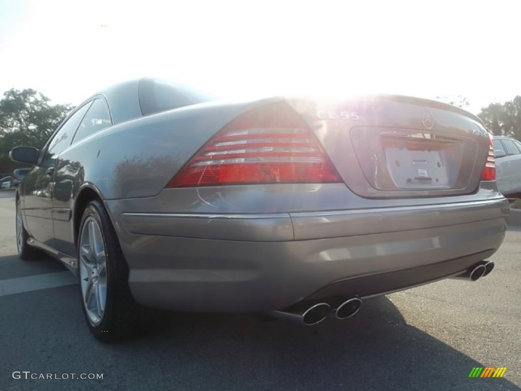 2005 CL 55 AMG - Pewter Metallic / Charcoal photo #6