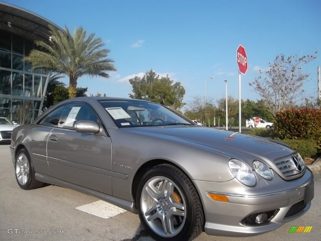 Pewter Metallic 2005 Mercedes-Benz CL 55 AMG Exterior Photo #59603565