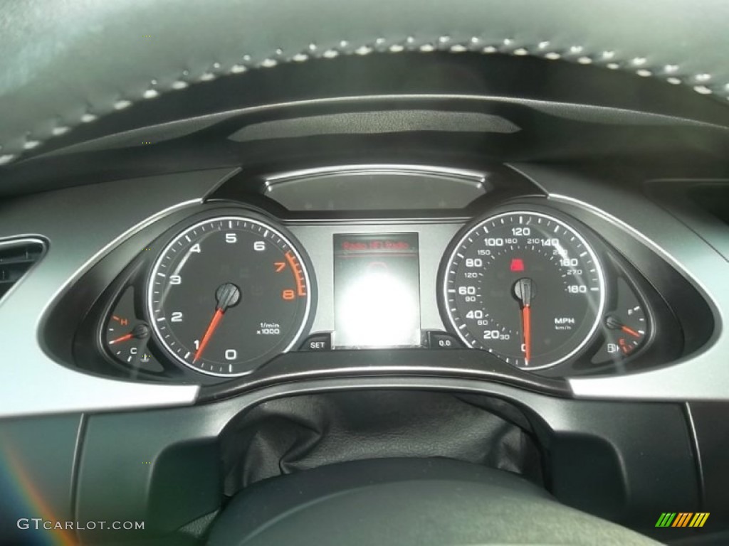 2011 Audi A4 2.0T quattro Sedan Gauges Photo #59604609