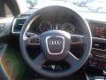 Cinnamon Brown 2012 Audi Q5 3.2 FSI quattro Steering Wheel