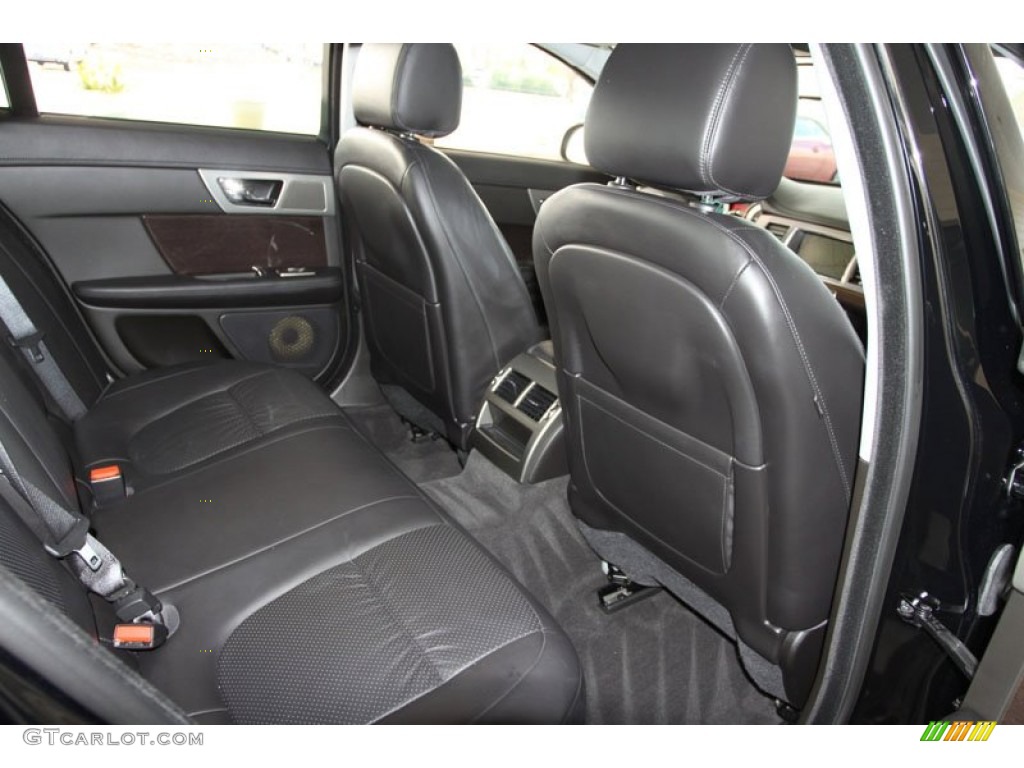 Charcoal/Charcoal Interior 2009 Jaguar XF Supercharged Photo #59605578