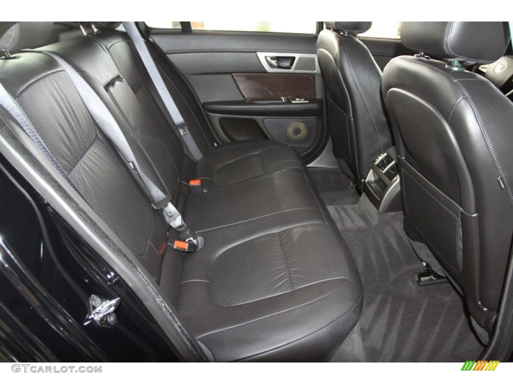 Charcoal/Charcoal Interior 2009 Jaguar XF Supercharged Photo #59605590