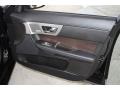 Charcoal/Charcoal 2009 Jaguar XF Supercharged Door Panel