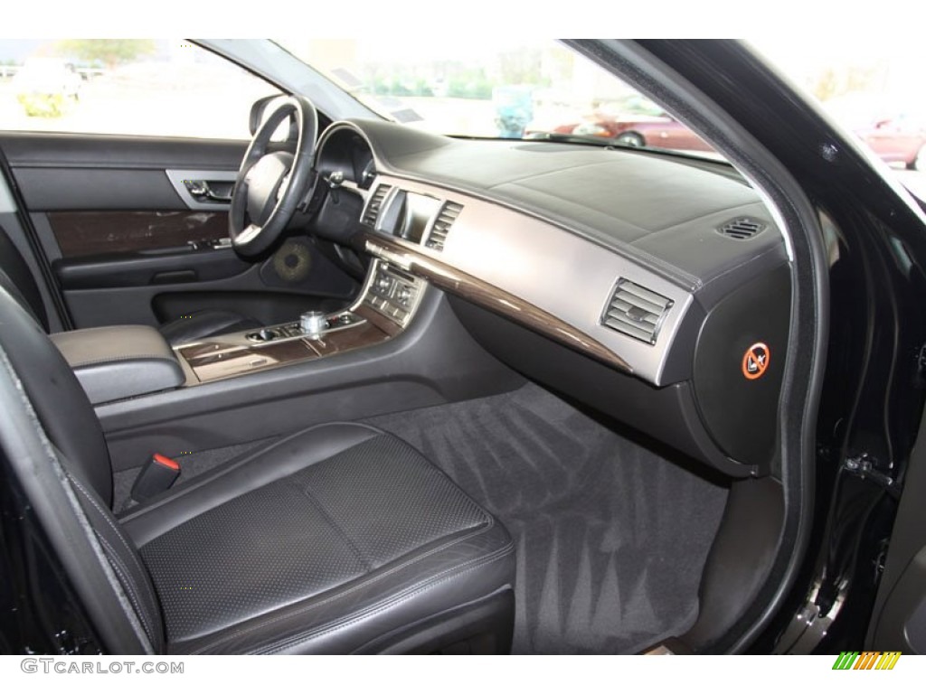 Charcoal/Charcoal Interior 2009 Jaguar XF Supercharged Photo #59605608