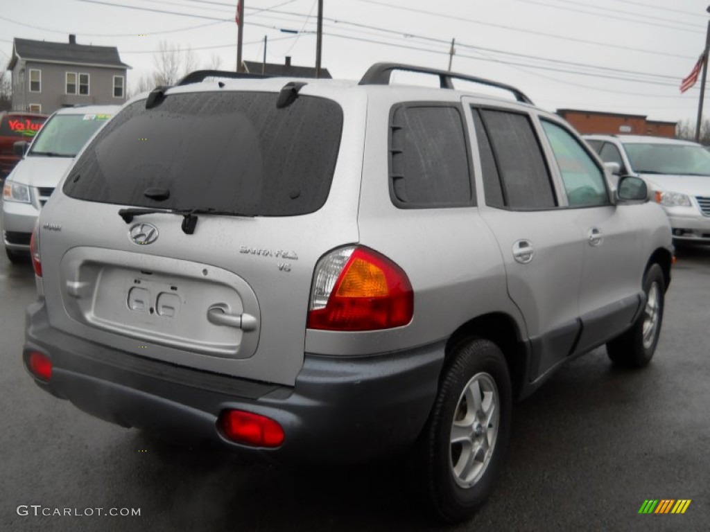 2003 Santa Fe GLS - Pewter / Gray photo #2