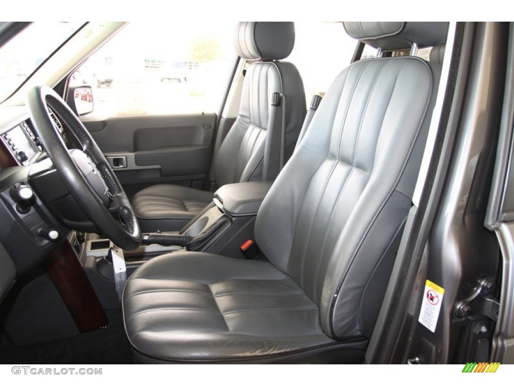 Charcoal/Jet Interior 2006 Land Rover Range Rover Supercharged Photo #59606226