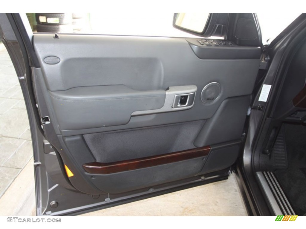 2006 Range Rover Supercharged - Bonatti Grey / Charcoal/Jet photo #16